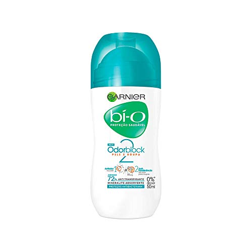 Desodorante Bí-O Odorblock2 Feminino Roll-On, 50 Ml, Garnier