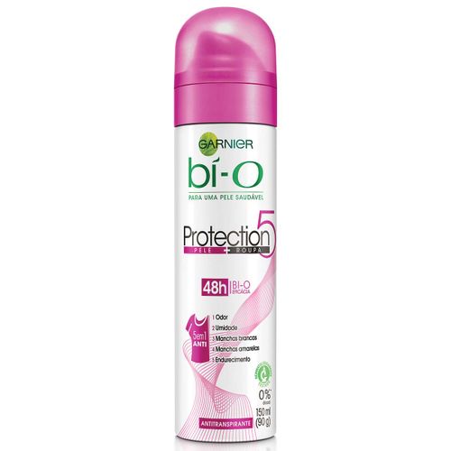 Desodorante Bí-O Protection 5 Aerosol Feminino 150ml