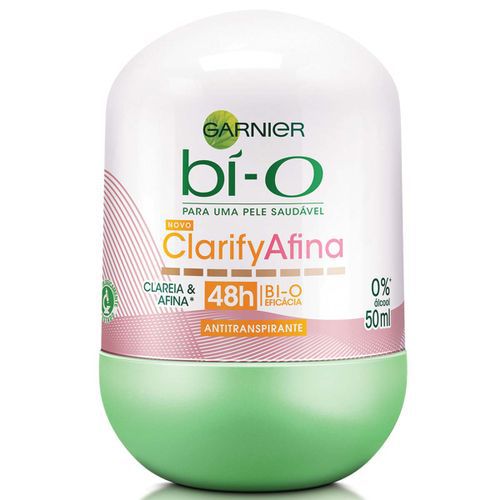 Desodorante Bí-O Roll On Clarify Afina e Clareia Feminino 50ml - Garnier