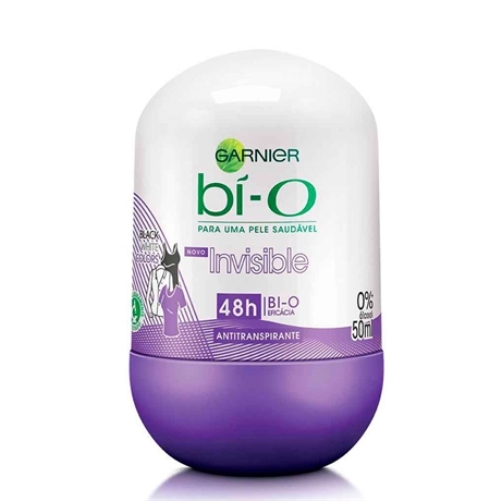 Desodorante Bí-O Roll On Feminino Intensive Black White Colors 50ml - Bi-o
