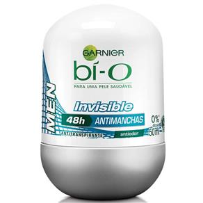 Desodorante Bí-O Roll On Invisible Masculino 50Ml