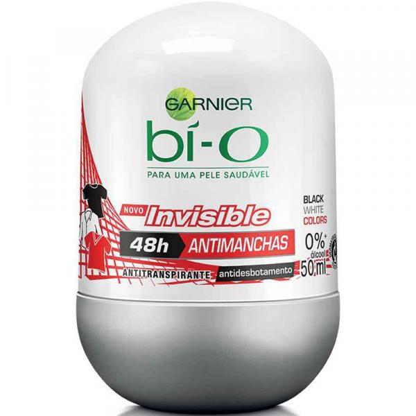 Desodorante Bí-O Roll On Men Invisible Black White 50ML - Bi-o