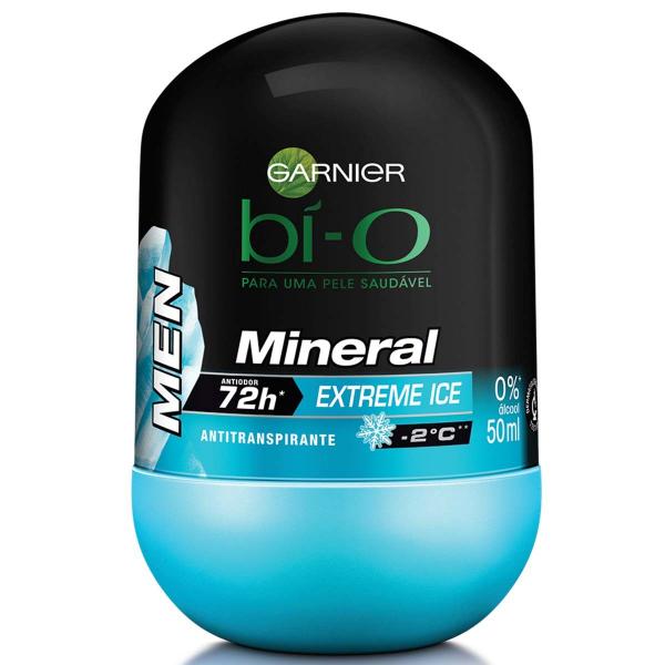 Desodorante Bí-O Roll On Mineral Extreme Ice Masculino 50ml - Bi-o