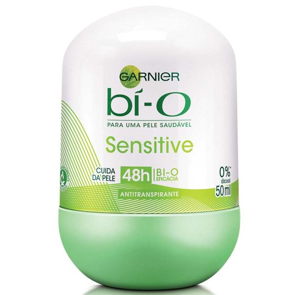 Desodorante Bí-O Roll On Sensitive Garnier Feminino 50ml - Bi-o