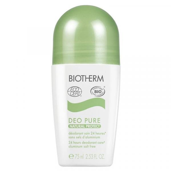 Desodorante Biotherm Roll On Deo Pure Natural Ecocert 75ml