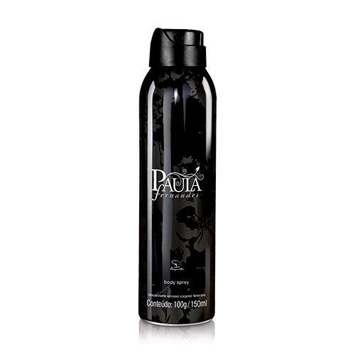 Desodorante Body Spray Aerossol Feminino Paula Fernandes, 100g/150ml - Jequiti