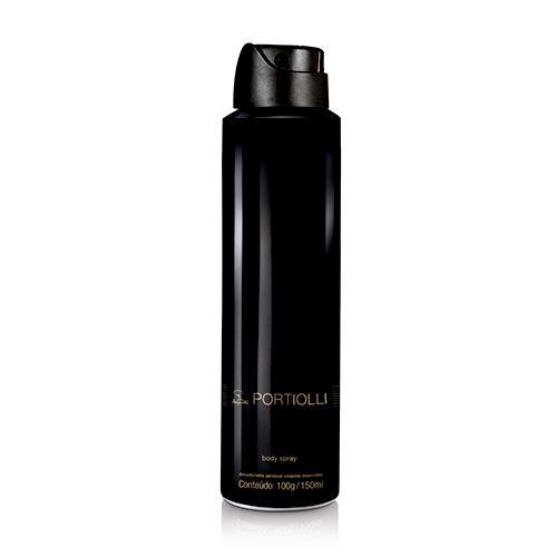 Desodorante Body Spray Aerossol Masculino Portiolli, 100g/150ml - Jequiti