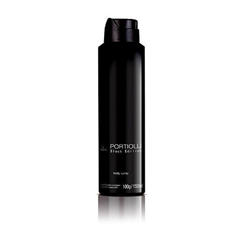 Desodorante Body Spray Aerossol Masculino Portiolli Black - Jequiti