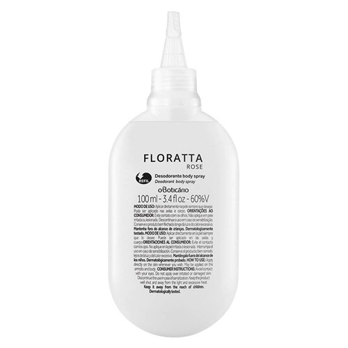 Desodorante Body Spray Floratta Rose 100Ml [O Boticário] (Refil)