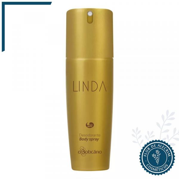 Desodorante Body Spray Linda - 100 Ml o Boticário