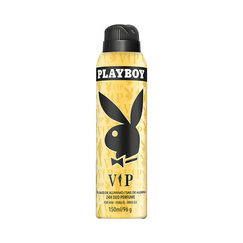 Desodorante Body Spray Playboy Vip Masculino Desodorante - 150ml