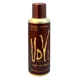 Desodorante Body Spray Ulrich de Varens Masculino - UDV Star 200ml