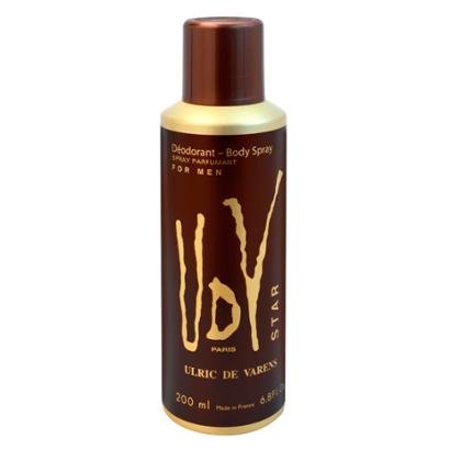 Desodorante Body Spray Ulrich de Varens Masculino - UDV Star 200ml
