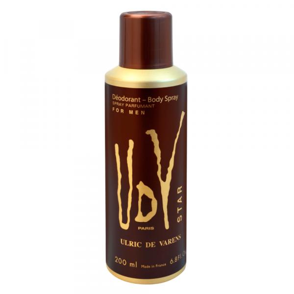 Desodorante Body Spray Ulrich de Varens Masculino - UDV Star - Ulric de Varens