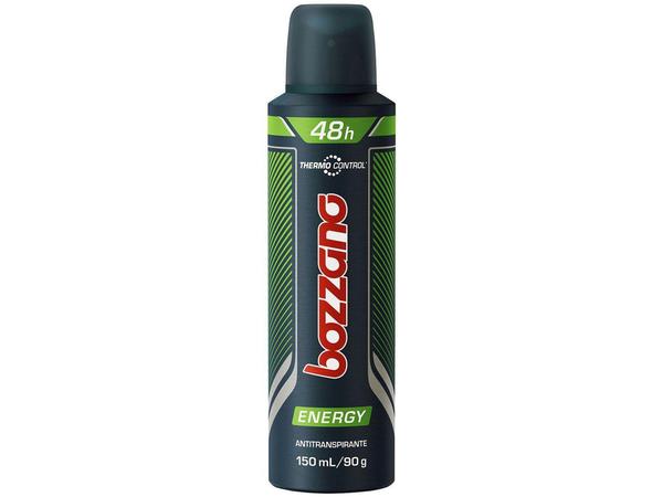 Desodorante Bozzano Thermo Control Energy Aerossol - Antitranspirante Masculino 90g