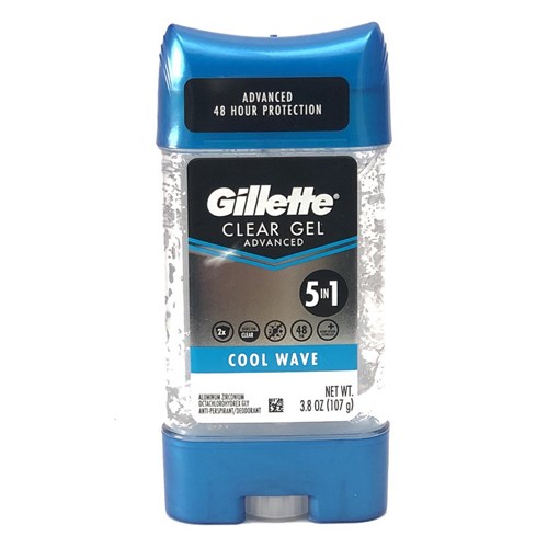 Desodorante Clear Gel Cool Wave | Gillette | 107G