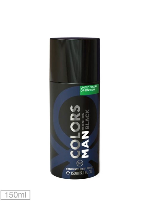 Desodorante Colors Black Benetton 150ml