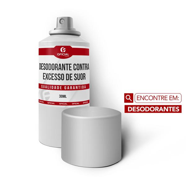 Desodorante Contra Excesso de Suor 30Ml - Oficialfarma