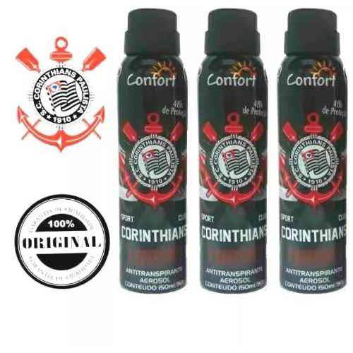 Desodorante Corinthians Antitranspirante 48 Horas 150 Ml