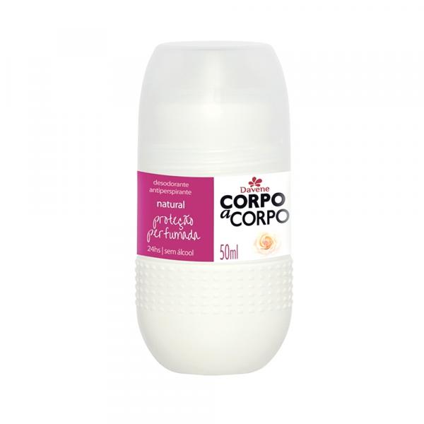 Desodorante Corpo a Corpo Roll On Natural - 50ml - Davene