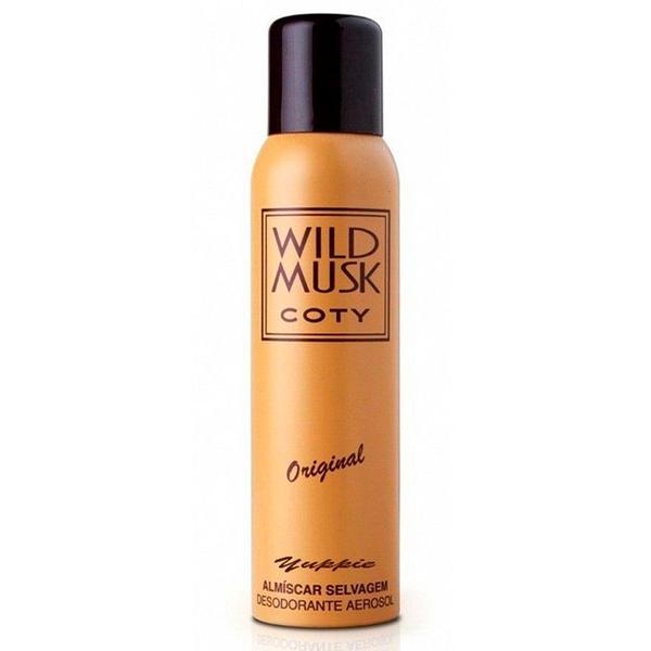 Desodorante Coty Wild Musk Aerosol Original 150ml