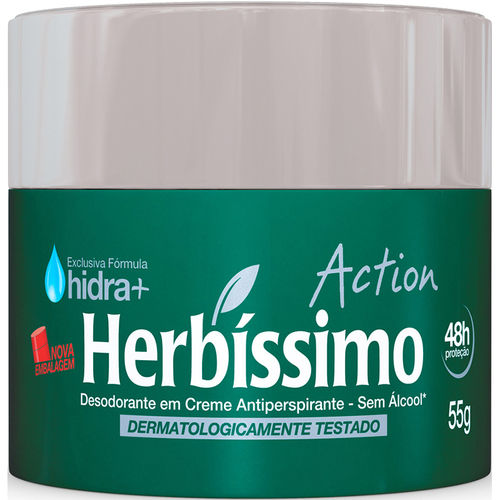 Desodorante Cr Herbissimo 55g-pt Action