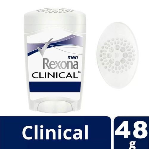 Desodorante Creme Antitranspirante Rexona Men Cinical - 48g