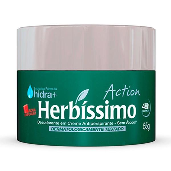 Desodorante Creme Herbíssimo Action 55g - Herbissimo