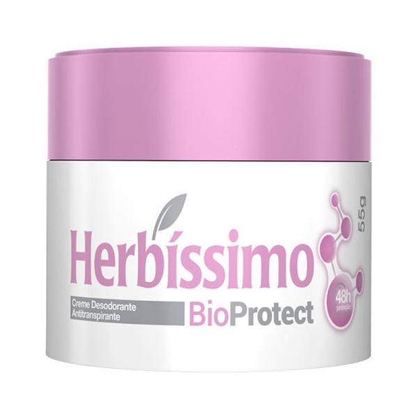 Desodorante Creme Herbíssimo Bio Protect Hibisco 55g - Herbissimo