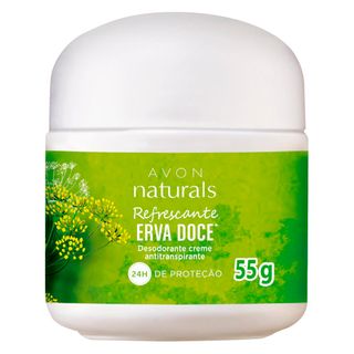 Desodorante Creme Naturals Erva Doce - 55 G
