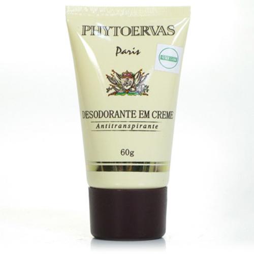 Desodorante Creme Phytoervas Paris 65Ml