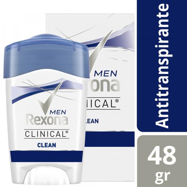 Desodorante Creme Rexona Masculino Clinical 48g