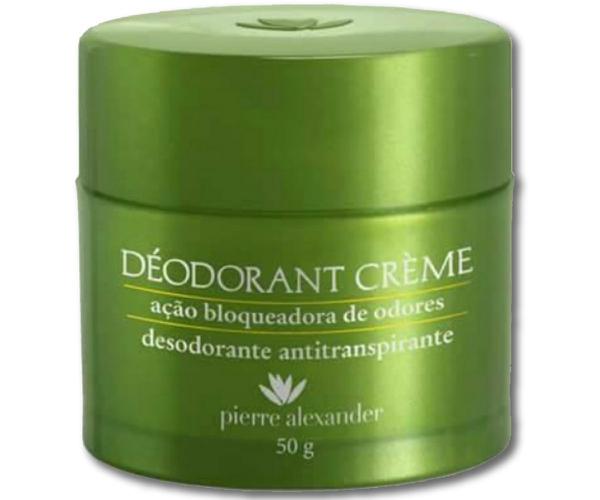 Desodorante Creme Verde Ação Bloq Pierre Alexander 50g