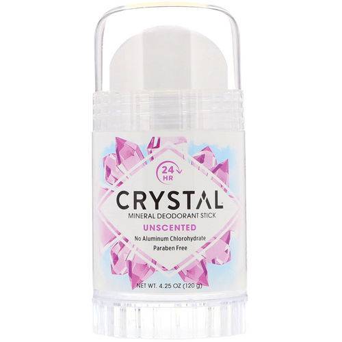 Desodorante Crystal Bastão Unissex Sem Cheiro 120g Maior