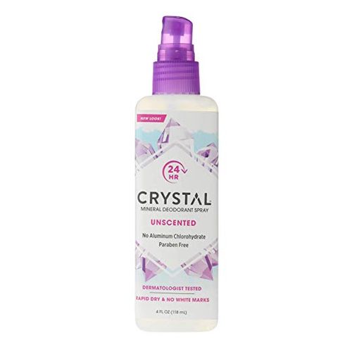 Desodorante Crystal Mineral em Spray Unissex Sem Cheiro 118 Ml