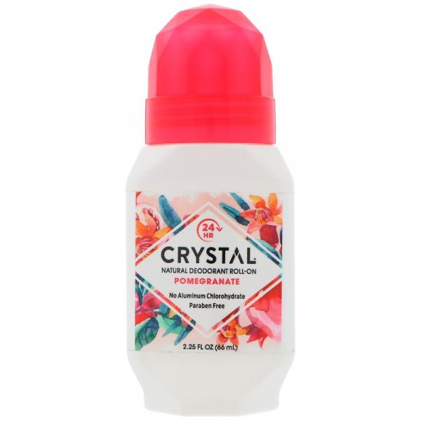 Desodorante Crystal Mineral Roll-on Pomegranate 66ml