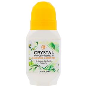 Desodorante Crystal Roll-On Unissex Camomila Chá-Verde 66Ml