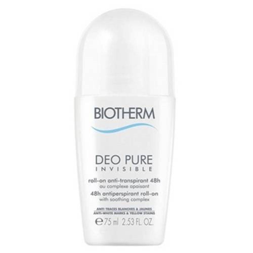 Desodorante Deo Pure Invisible Roll-On 48h Feminino 75ml Biotherm