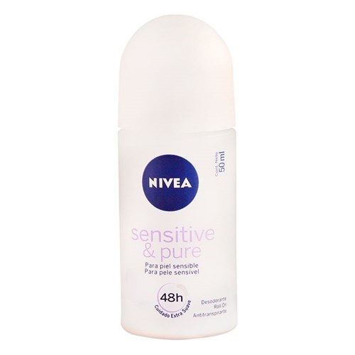 Desodorante Deo Sensitive & Pure Nivea 50 Ml
