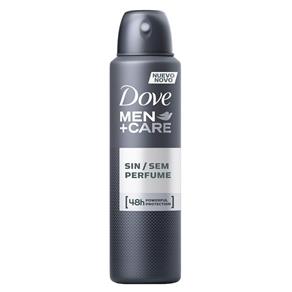 Desodorante Dove Aerosol 150ml 89g Men+Care Sem Perfume