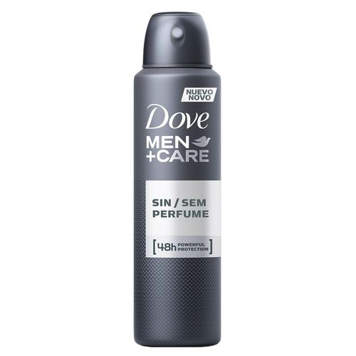 Desodorante Dove Aerosol 150ml 89g Men+care Sem Perfume