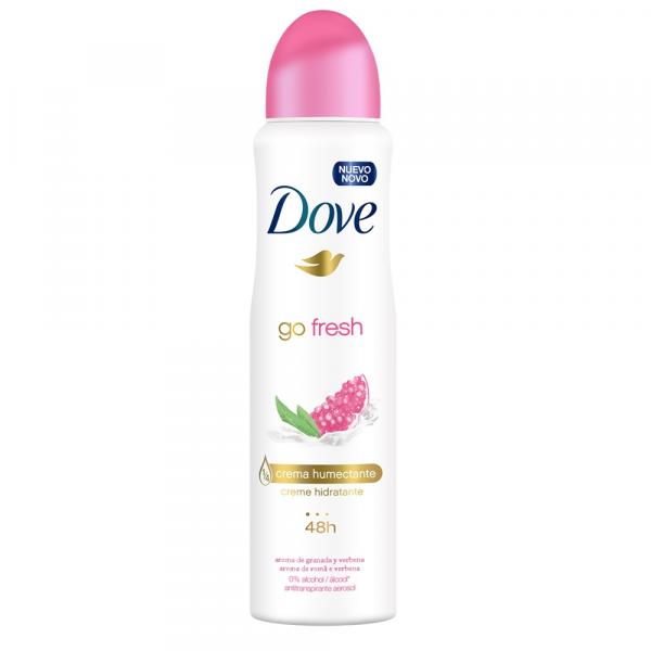 Desodorante Dove Aerosol 48h Go Fresh Romã 150mL