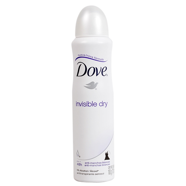 Desodorante Dove Aerosol 48h Invisible Dry 150mL