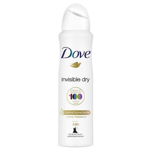 Desodorante Dove Aerosol 89gr F. Invisible Dry Creme Humecta