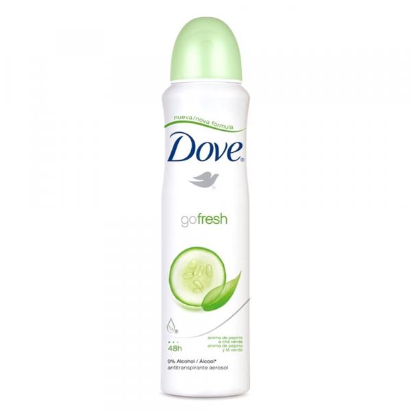 Desodorante Dove Aerosol Go Fresh Pepino - 100g - Unilever