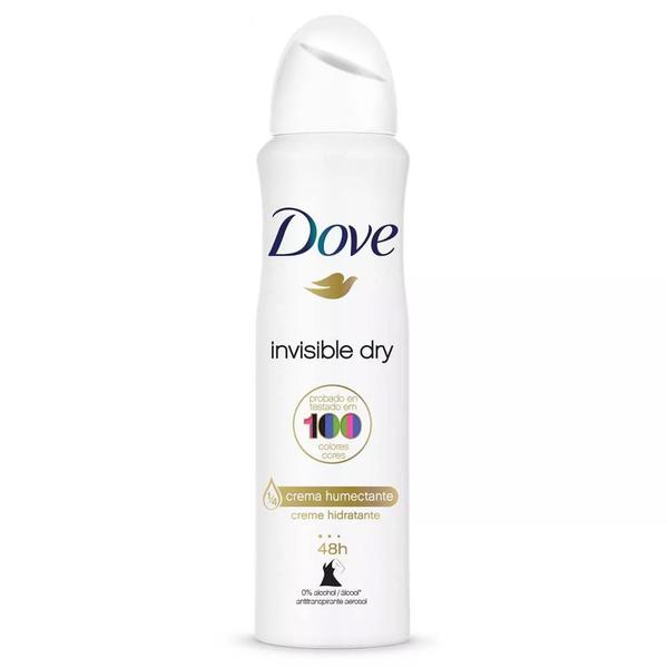 Desodorante Dove Aerosol Invisible Dry - 100g - Unilever