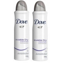 Desodorante Dove Aerosol Invisible Dry Feminino 100G - 2 Unidades