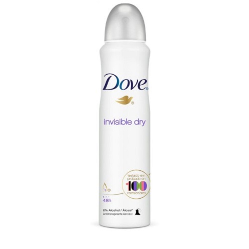 Desodorante Dove Aerosol Invisible Dry Feminino - 100g