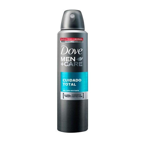 Desodorante Dove Aerosol Masculino Men Care Cuidado Total 89G