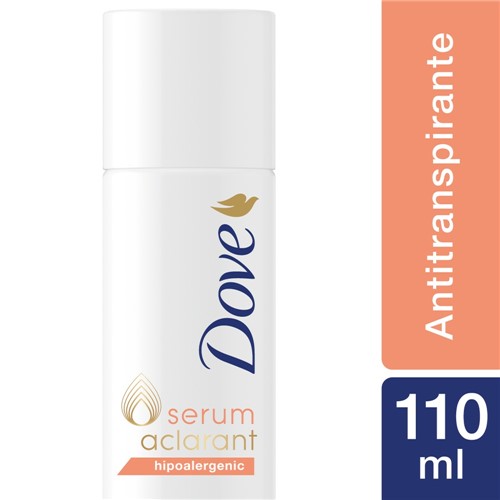 Desodorante Dove Aerosol Serum Aclarant Hipoalergencio 65g